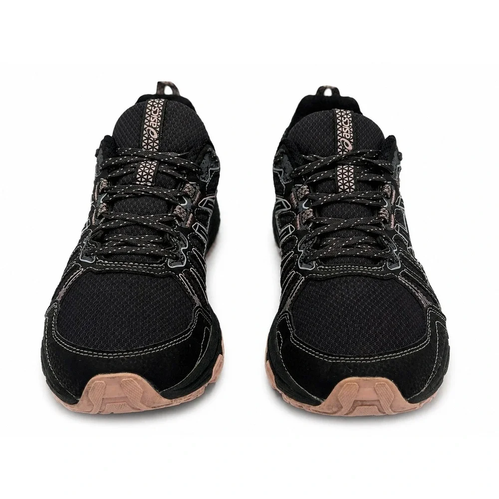 ASICS Gel-Venture 7 Womens Size 8 Black Athletic Trail Running Sneakers 1012A983
